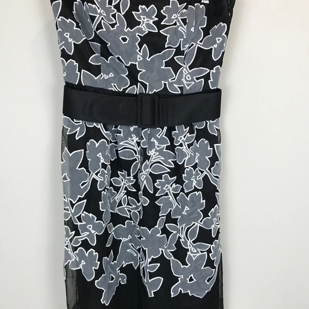WHBM Strapless Belted Sz 2 Dress